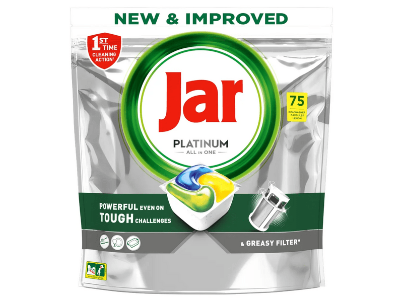 Jar Platinum Lemon All In One mosogatókapszula, 75 db