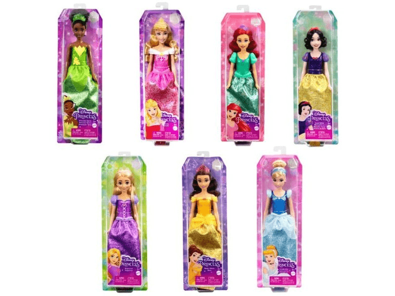 Disney hercegnők: csillogó hercegnő baba - többféle