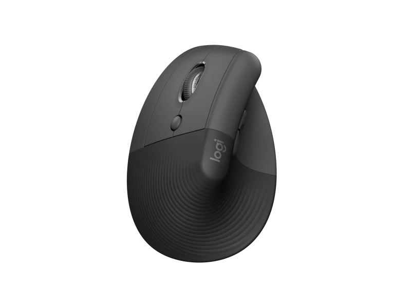 Logitech Lift Ergonomikus egér, szürke (910-006473)