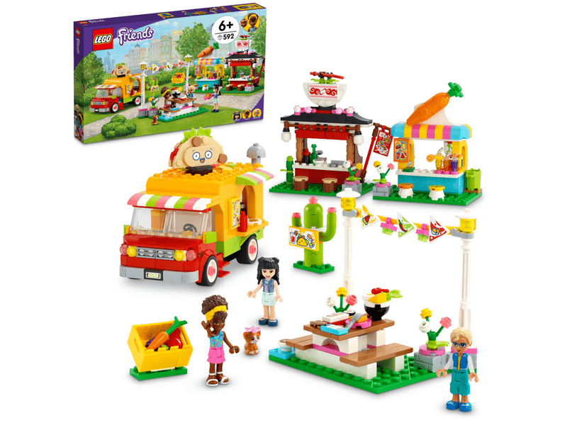 LEGO® Friends Street Food piac (41701)