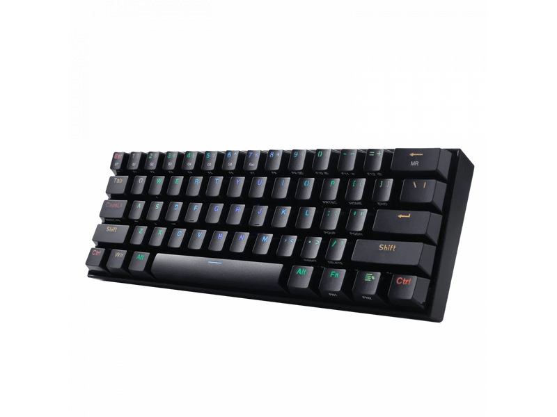 Redragon Draconic Compact RGB Vezeték nélküli Gamer billentyűzet (K530RGB_BLUE_HU)