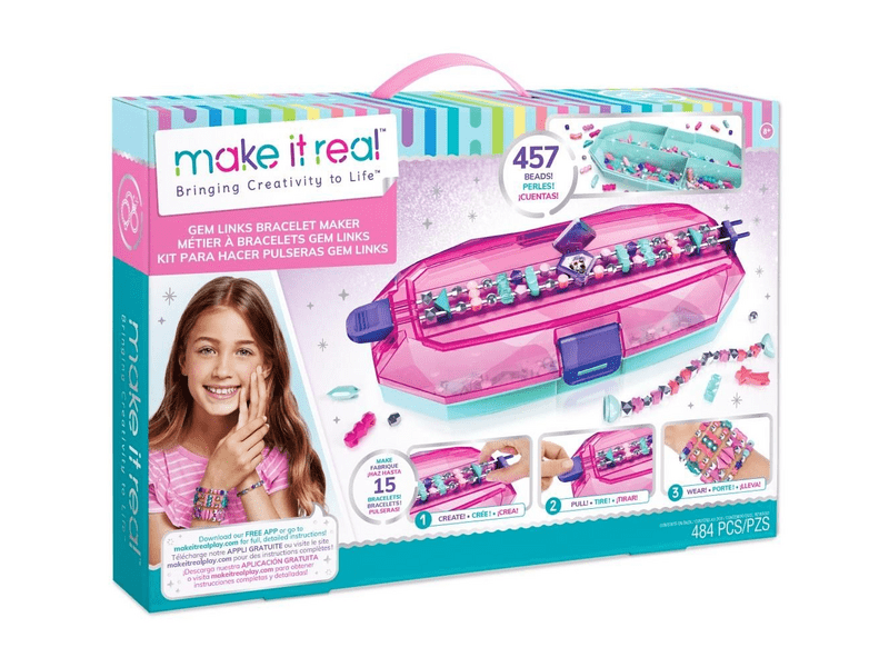 Make It Real Ékszerkészítés, Karkötő készítő gyöngytartóval (MIR1512)