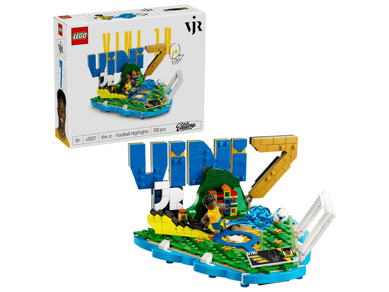 LEGO® Editions Vini Jr. – A futball legjobb pillanatai (43027)