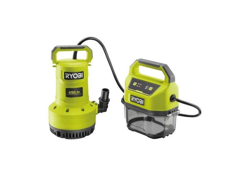 Ryobi RY18SPA-0 18V One Plus™ Búvárszivattyú, Akkumulátor és töltő nélkül