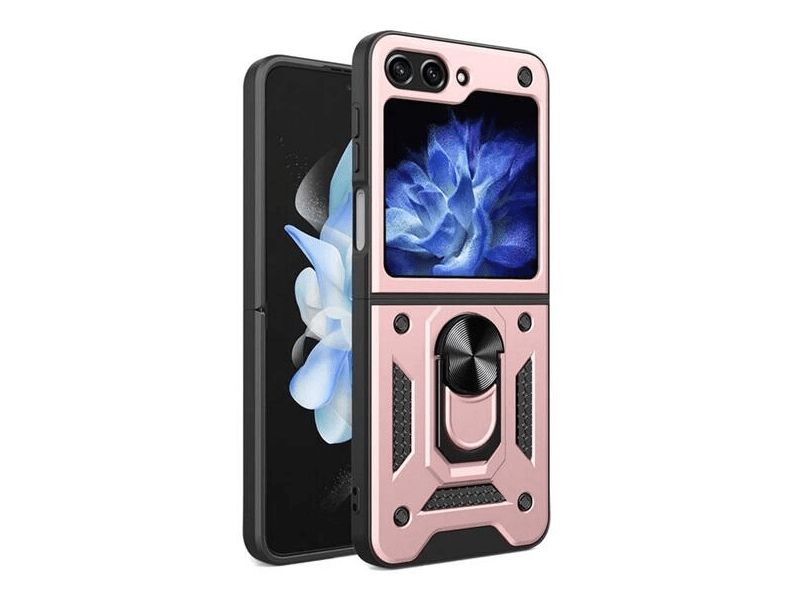Gigapack Galaxy Z Flip 6 5G Defender szilikon telefonvédő tok, rózsaszín (GP-159207)