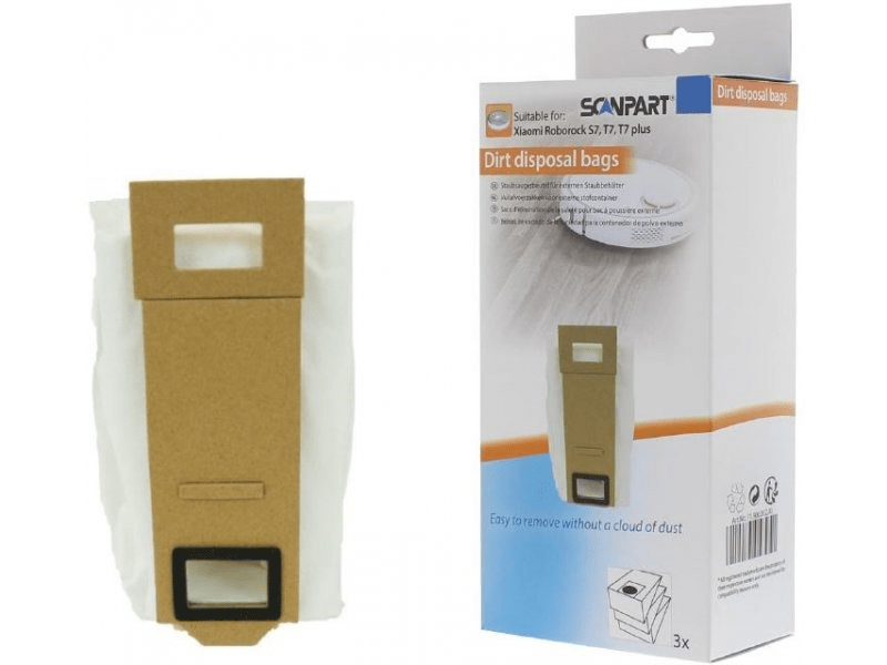 Scanpart Xiaomi Roborock S7, T7, T7 plus porzsák, 3 db