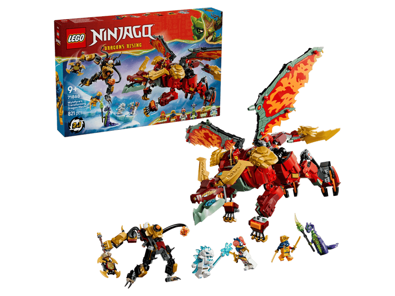 LEGO® Ninjago® Wyldfyre átalakuló sárkányrobotja (71868)