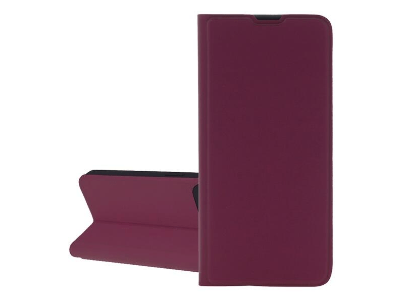 Gigapack iPhone 16 bőr hatású szilikon telefonvédő tok, bordó (GP-160292)