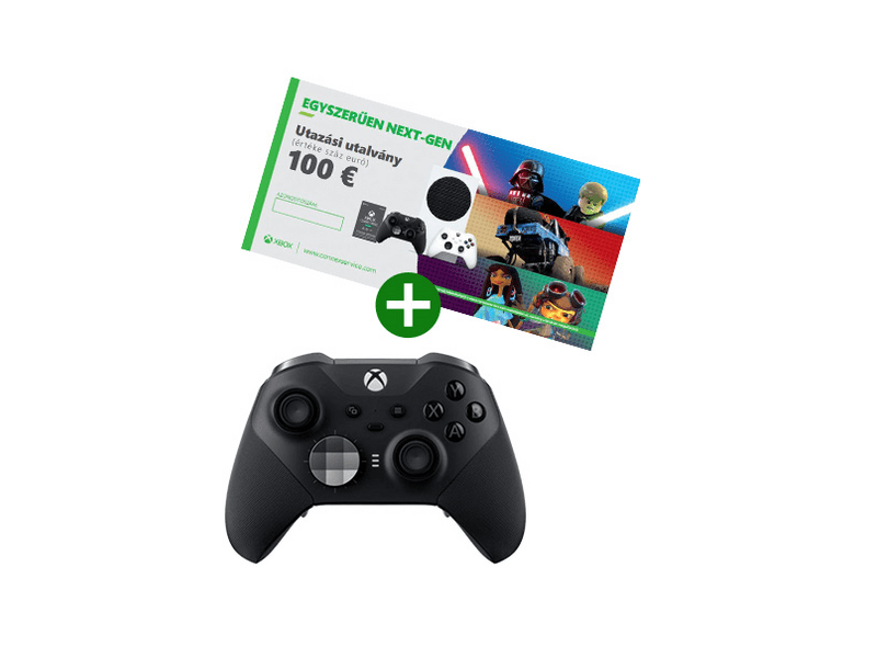XBOX One Elite Series 2 vezeték nélküli kontroller + Ráadás 100€ utazási utalvány