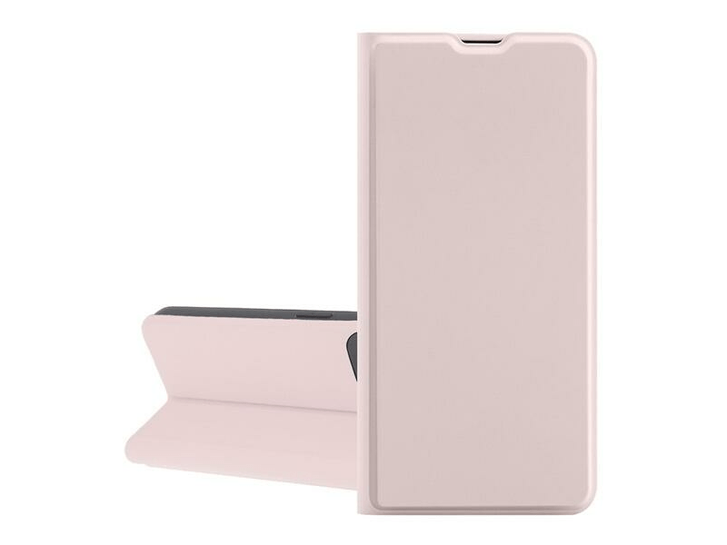 Gigapack iPhone 16 Plus bőr hatású szilikon telefonvédő tok, rózsaszín (GP-160288)