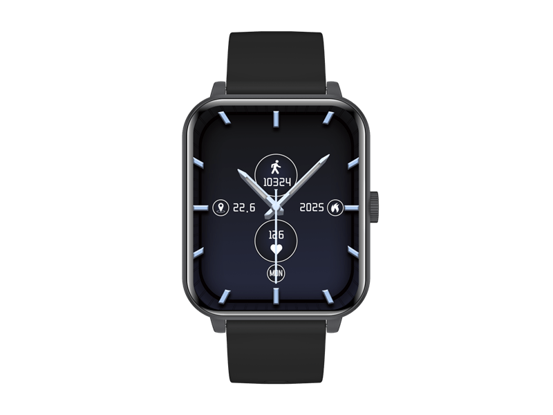 myPhone Watch Classic 2 okosóra, fekete