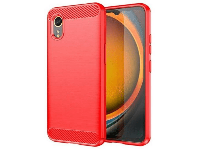 Gigapack Samsung Galaxy Xcover 7 5G Szilikon telefonvédő tok, piros (GP-156980)