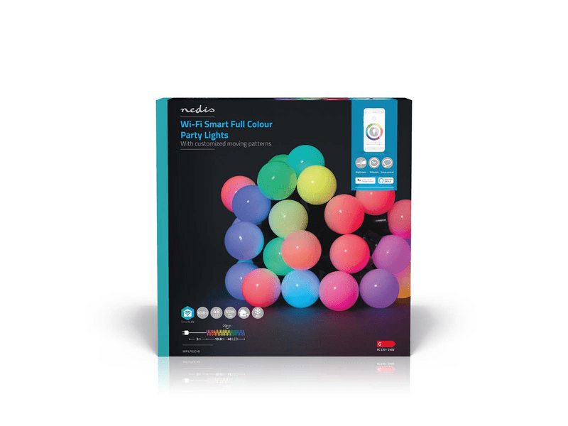 Nedis WIFILP02C48 SmartLife LED füzér, 48 db