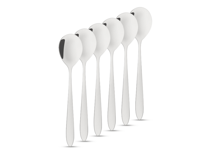 Family 57577 Rozsdamentes acél kávéskanál, 6 db