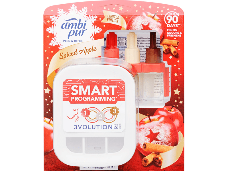 Ambi Pur 3Volution tartalék légfrissítő utántöltő Spiced Apple, 20 ml