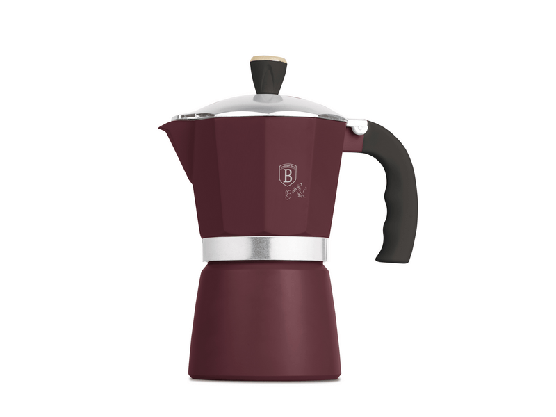 Berlinger Haus BH8566N Kotyogós kávéfőző, 6 személyes, bordó
