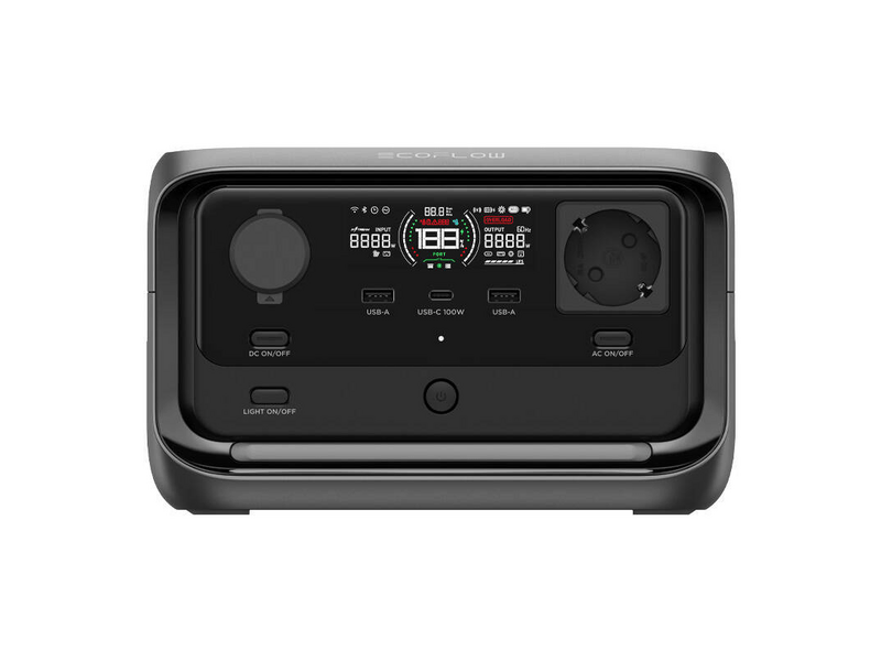 EcoFlow RIVER 3 Plus hordozható áramfejlesztő állomás