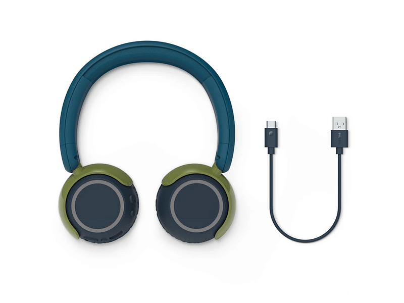 Philips TAK4200CT/00 Bluetooth fejhallgató gyerekeknek, kékeszöld