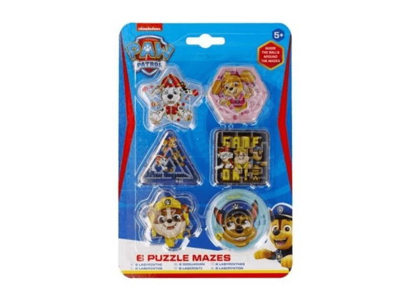 Mancs őrjárat: Golyólabirintus - 6 db-os szett (97-0008)