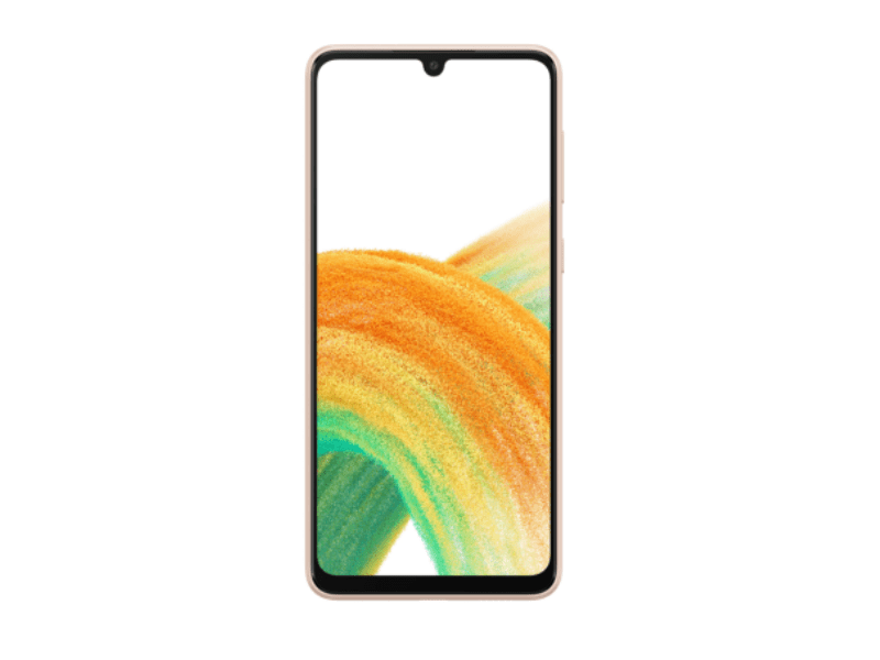 Samsung Galaxy A33 128/6GB 5G Okostelefon, Király barack