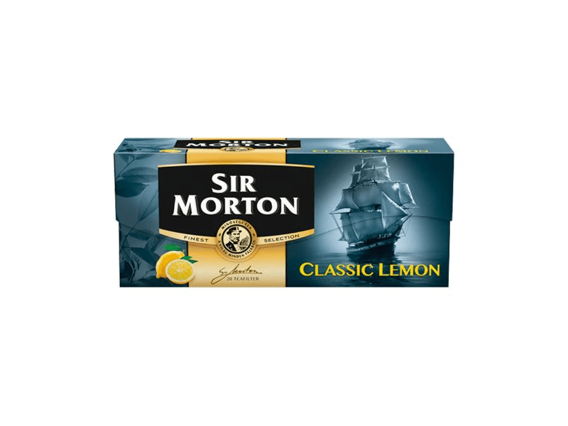 Sir Morton Classic Lemon filteres teakeverék, 20db