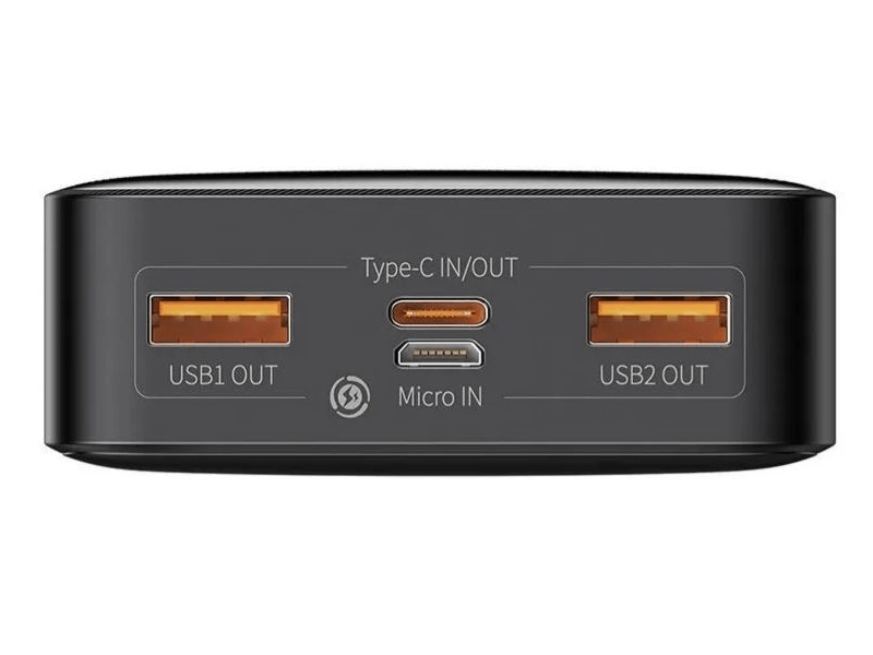 Baseus PPDML-M01 20000 mAh power bank, crni