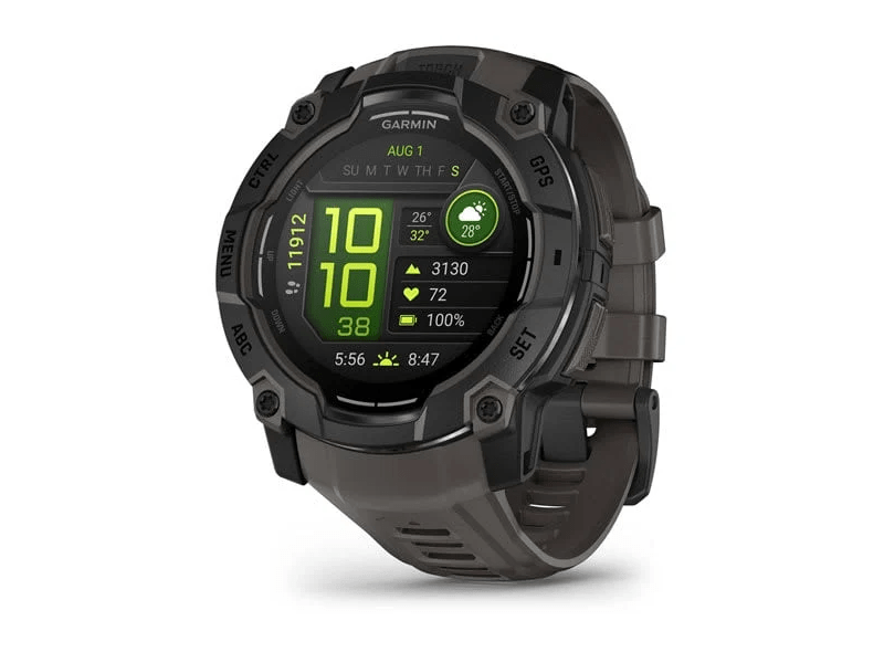 Garmin Instinct 3 AMOLED okosóra, 50mm, fekete (010-03020-00)