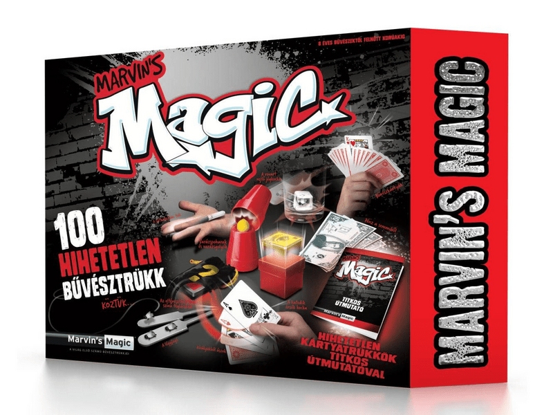 Marvin's Magic Szemfényvesztő mágikus készlet 100 trükkel (MMB 5703/E)