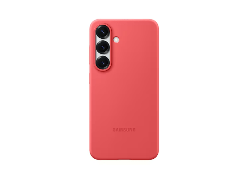 Samsung Galaxy S25 Szilikon tok, piros (EF-PS931CREGWW)