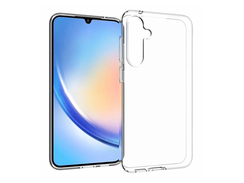 Gigapack Samsung S23 FE Szilikon tok, átlátszó (GP-147895)