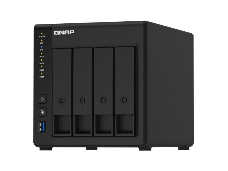 Qnap TS-451D2-2G NAS 4 fiókos