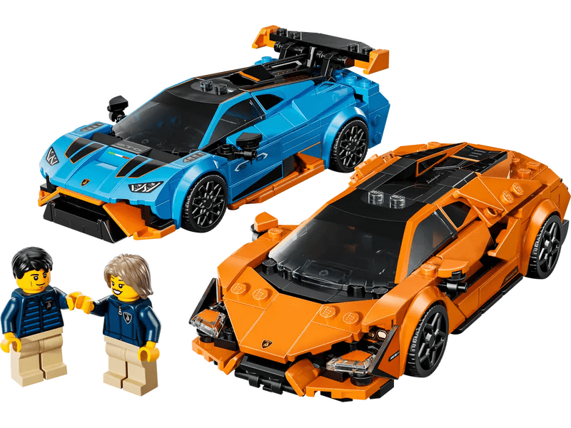 LEGO® Speed Champions Lamborghini Revuelto és Huracán STO, húsvéti készlet (77238)