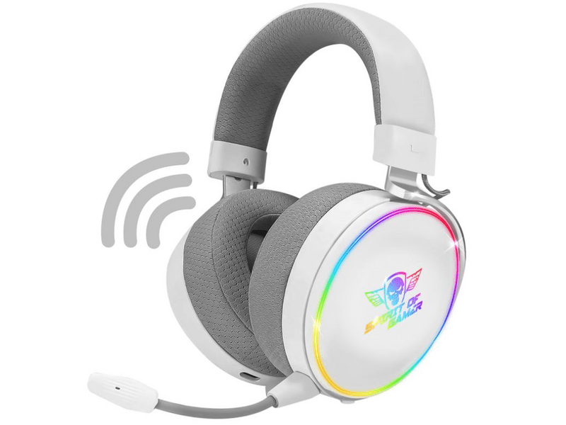 Spirit of Gamer MIC-XH1700W Gaming headset, fehér