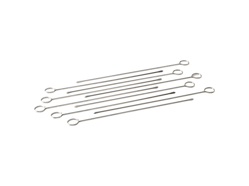 Barbecook bc-acc-7073 set ražnjića od nehrđajućeg čelika, 10 dijelova