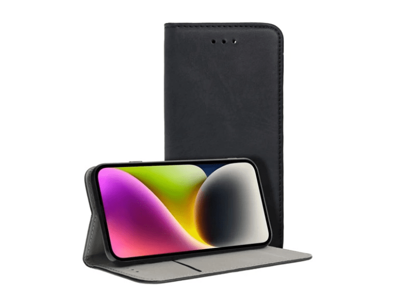 Gigapack Apple iPhone 15 Pro Flip tok, fekete (GP-145024)