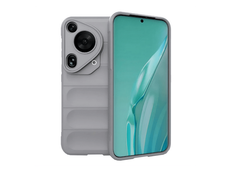 Gigapack Huawei Pura 70 Ultra Szilikon tok, szürke GP-158630