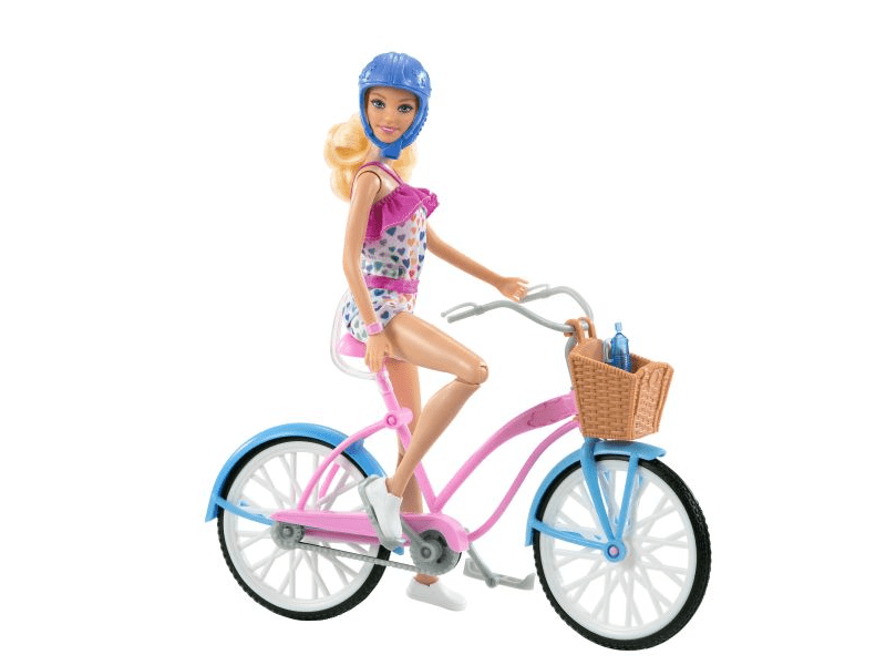 Barbie: Bicikli babával (HBY28)