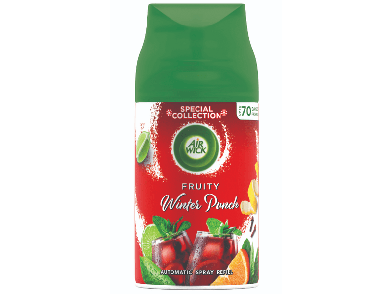 Air Wick Freshmatic Automata légfrissítő spray utántöltő - Gyümölcsös Téli Puncs 6x250ml