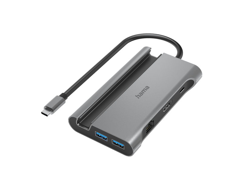 Hama 200143 USB 3.2 GEN1 TYPE-C 7IN1, Docking