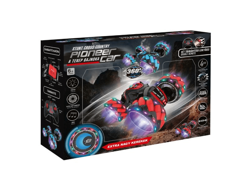 Pioneer Car extra nagy kerekű távirányítós autó - többféle