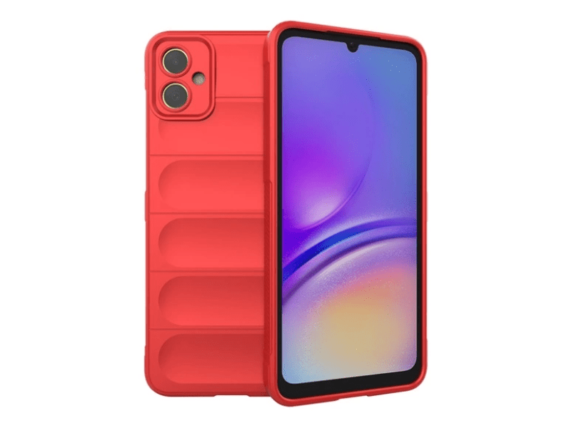 Gigapack Samsung A05 Szilikon tok, piros (GP-151004)