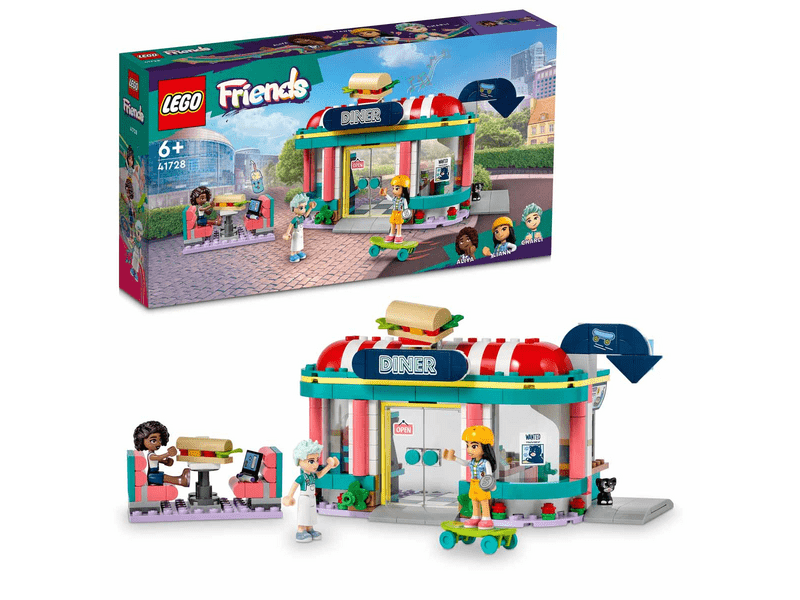 LEGO® Friends Heartlake belvárosi büfé (41728)