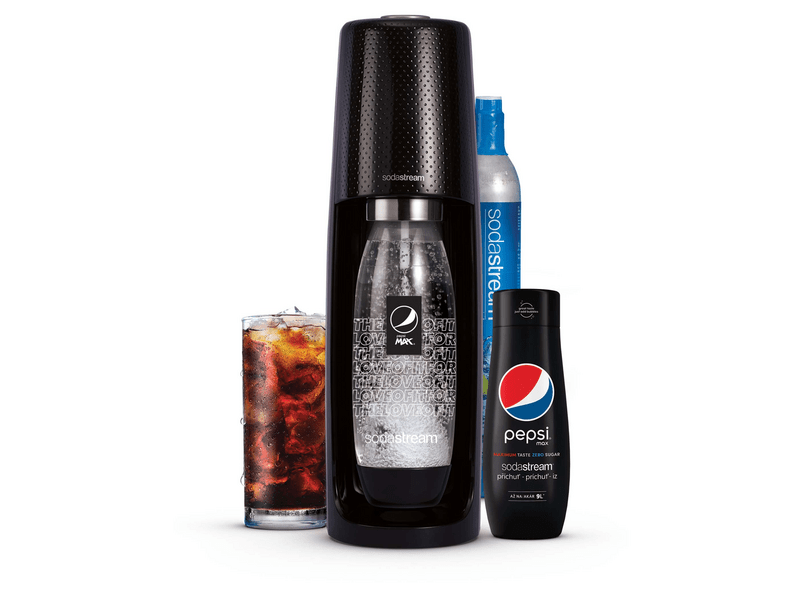 SodaStream Spirit Black Szódagép, Pepsi Megapack