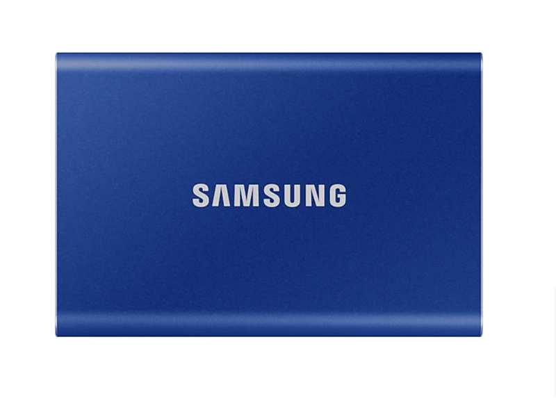 Samsung T7 USB 3.2 1TB prijenosni SSD, plavi (MU-PC1T0H)
