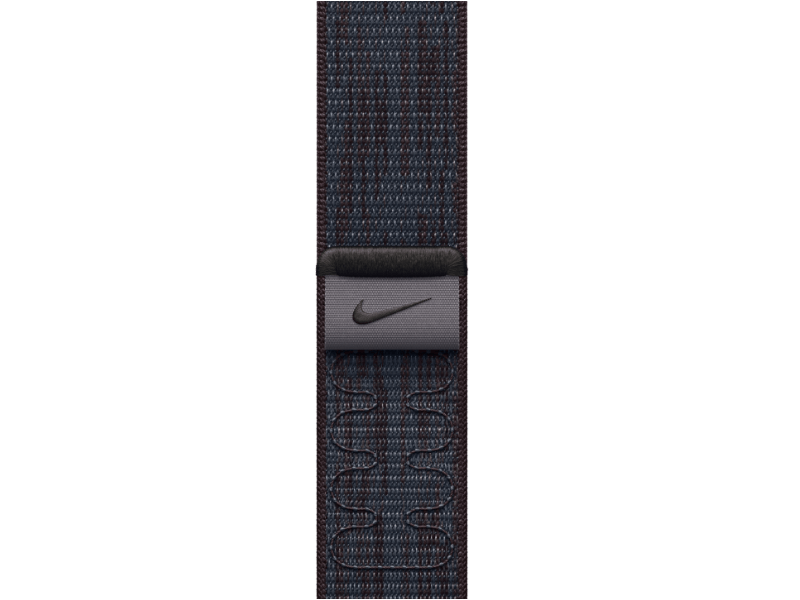 Apple Watch 42 mm-es fekete-kék Nike sportpánt (MYJA3ZM/A)