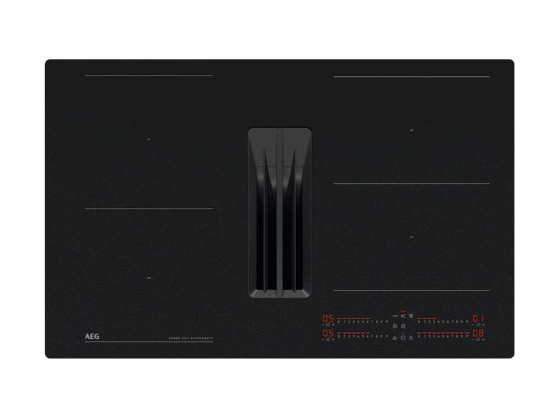 AEG TH84CC23CZ Beépíthető indukciós főzőlap páraelszívóval, SaphirMatt®