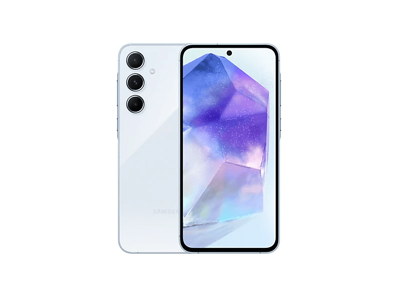 Samsung Galaxy A55 5G 8/256GB Okostelefon, jégkék