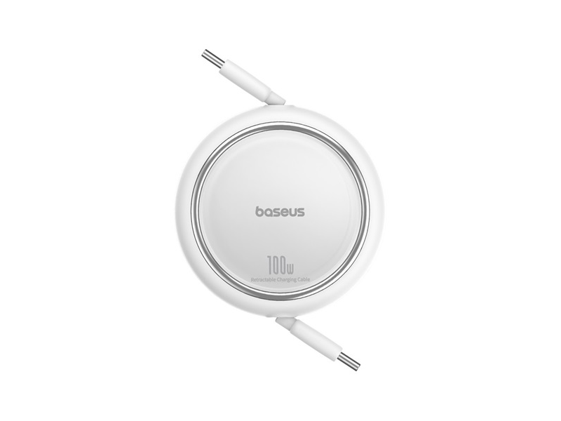 Baseus Free2Draw USB-C, 100W PD adatkábel, 1m, fehér