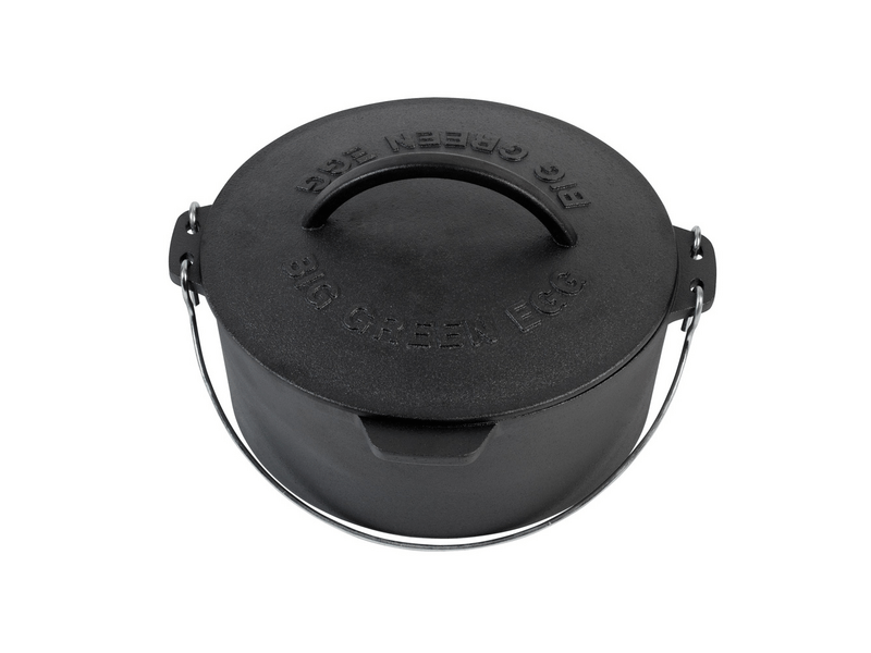 Big Green Egg Öntöttvas lábas – dutch oven, 4,7l (127877)