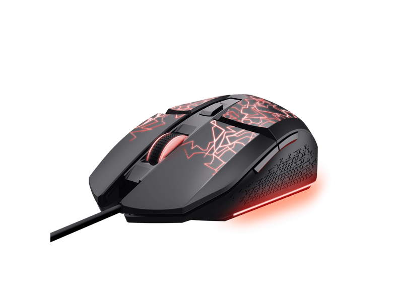 Trust GXT 113 Felox Gaming egér, fekete (25749)